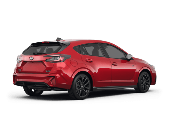 Subaru Impreza - Back view Subaru Impreza - Back view